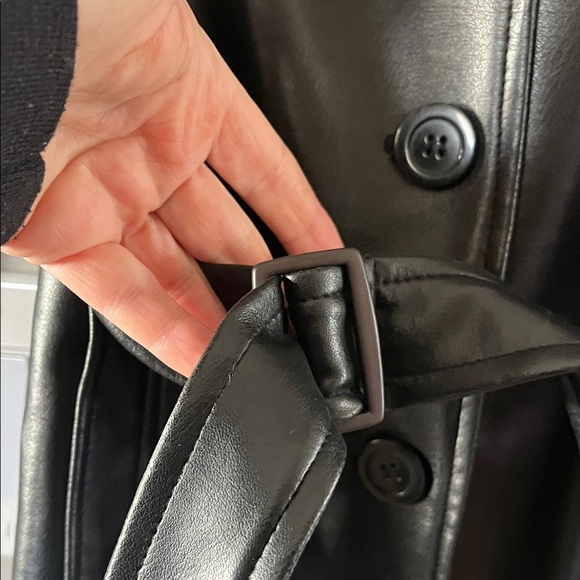 Ricki's Sleek Pleather Black Jacket - Picture 4 of 9